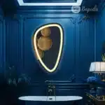 Basin Irregular 3-Color LED Mirror