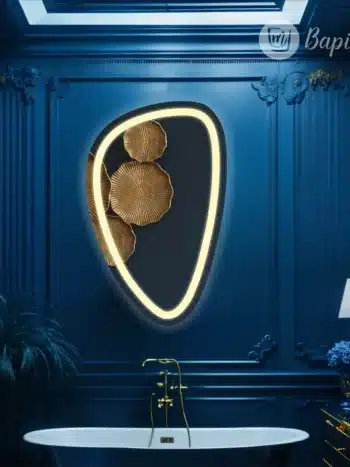 Basin Irregular 3-Color LED Mirror