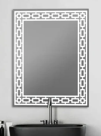 Apex Rectangle LED Mirror | Touch Dimmable 3-Color Vanity