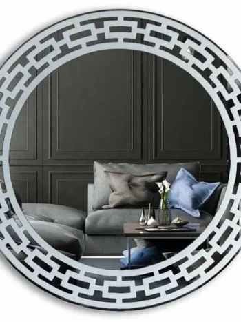 Apex Round LED Mirror | Touch Dimmable 3-Color Vanity - Bathroom Mirror | LightMirror.in
