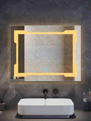 Clarity Glow Mirror: Shadow-Free LED Illumination & Easy Install
