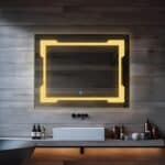 BorderIlluminatedGleam-LEDBathroomMirror-WarmLight-Rectangular-1.jpeg