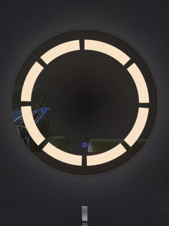 Precision Reflection: Belgium Glass Backlit Mirror | Touch Control