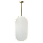 GoldGlow 54 LED Mirror | Lightmirror.in