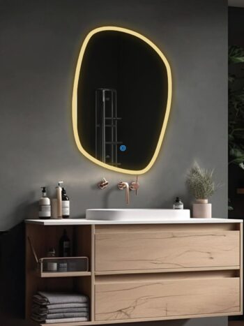 Premium Belgium Glass Backlit Mirror | Touch Control | Versatile Design | Lightmirror.in