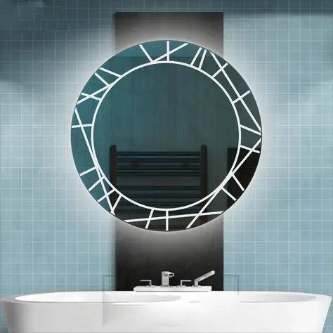 Coston-Round-LED-Mirror-1.webp Coston Round LED Mirror | 3-Color Touch Dimmable Vanity