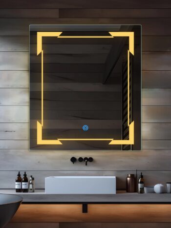 Radiant Belgian LED Mirror | Warm White Glow | Touch Control | lightmirror.in