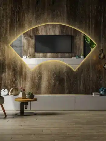 Delmar Vanity LED Mirror - Customizable Sizes & Lighting