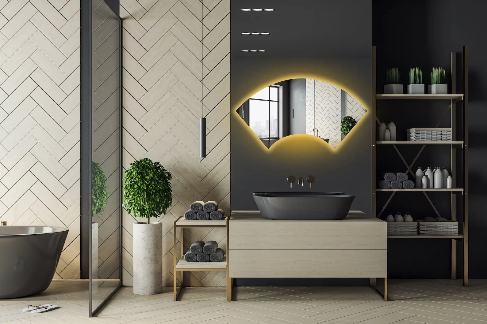 Delmar-Vanity-LED-Mirror-3-1.webp Delmar Vanity LED Mirror - Customizable Sizes & Lighting - light mirror | LightMirror.in