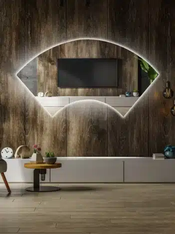 Delmar Vanity LED Mirror - Customizable Sizes & Lighting - light mirror | LightMirror.in