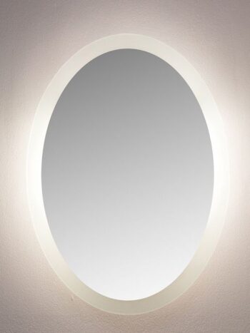 36 x 24 Inch Vertical LED Mirror – White Light Contemporary Wall Mirror