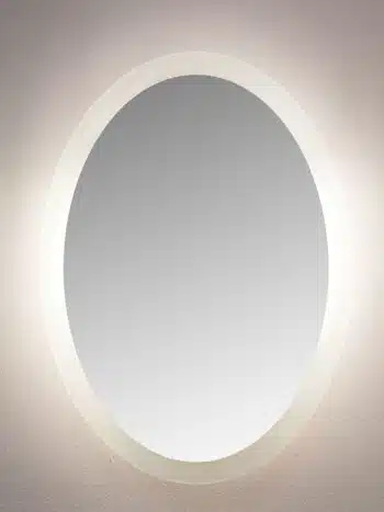 36 x 24 Inch Vertical LED Mirror – White Light Contemporary Wall Mirror