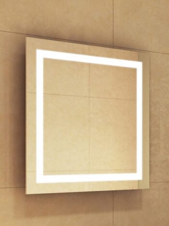 Square Glow 30 LED Mirror | Lightmirror.in