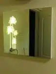 Stunning LED Motif Mirror for Your Home.