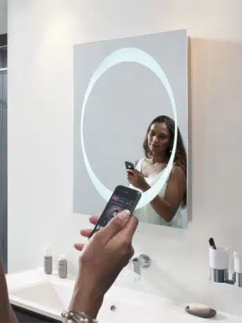 LED mirror with smart features
