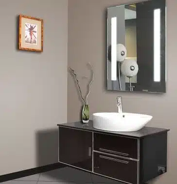 Stunning LED Motif Mirror for Your Home.