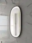 black frame oblong outer frosted  design