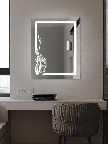 Natural Light Demister LED Mirror | Saint-Gobain/ModiGuard Glass | Touch Control