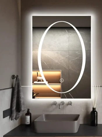 Holton Luminova Oval LED Mirror | 3 Light Settings