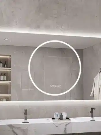 Holton Rectangle 3-Color LED Mirror - Bathroom Mirror | LightMirror.in