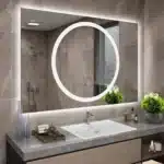 Holton Rectangle 3-Color LED Mirror
