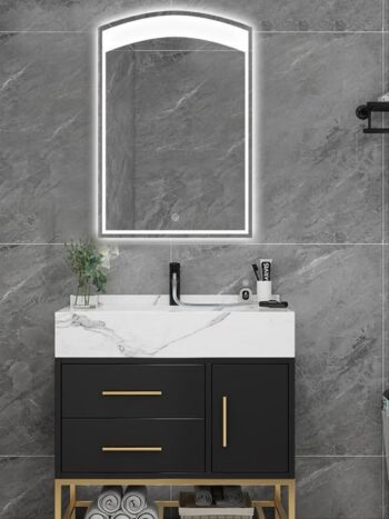 Kenno Rectangle 3-Color LED Mirror - Bathroom Mirror | LightMirror.in
