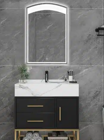 Kenno Rectangle 3-Color LED Mirror - Bathroom Mirror | LightMirror.in