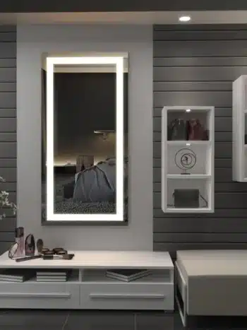 Dressing Room with Light Mirrors