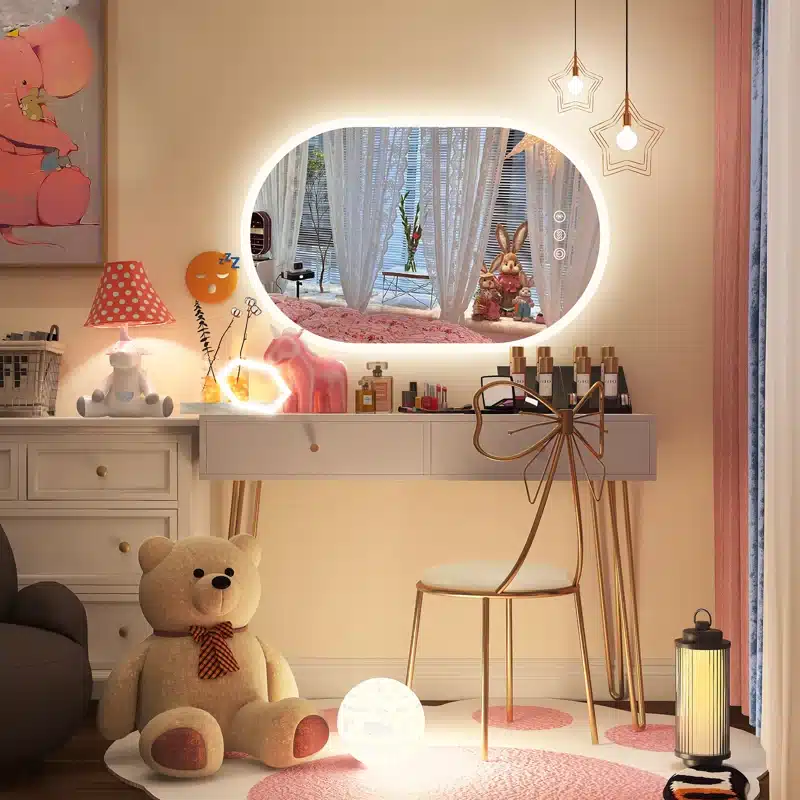 Kolby-Frosted-Edge-Capsule-LED-Mirror-3-1.webp Internet-Connected Mirrors