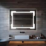 Luxury Frame-Lit LED Bathroom Mirror