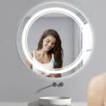 Moon Disc Duo Edged-LED Mirror for Bathroom