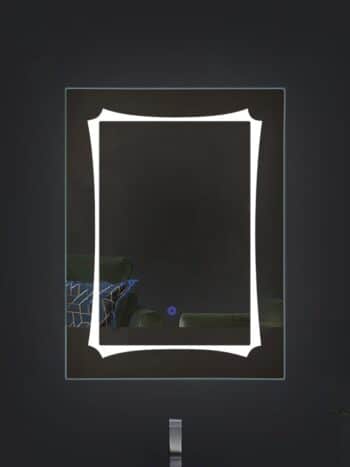 Dual Color Rectangular Glow LED Mirror for Bathroom