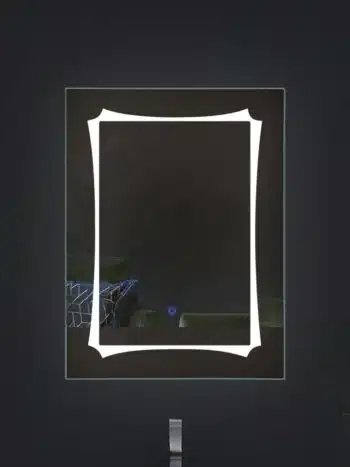 Dual Color Rectangular Glow LED Mirror for Bathroom
