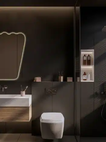 Nicat Irregular Backlit 3-Color LED Mirror - Uncategorized | LightMirror.in