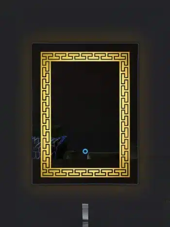 Norah Rectangle LED Mirror | Dimmable - light mirror | LightMirror.in
