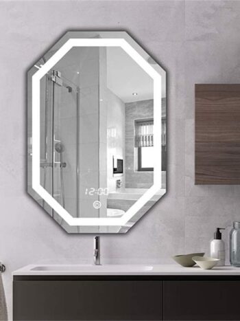 Orlonda Hex LED Mirror - Dimmable Touch Sensor Vanity Mirror