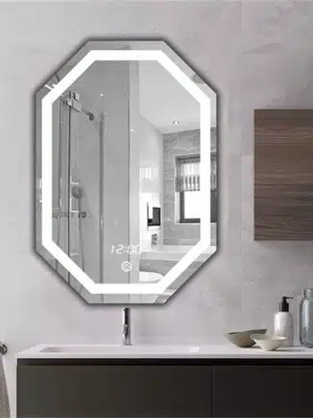 Orlonda Hex LED Mirror - Dimmable Touch Sensor Vanity Mirror