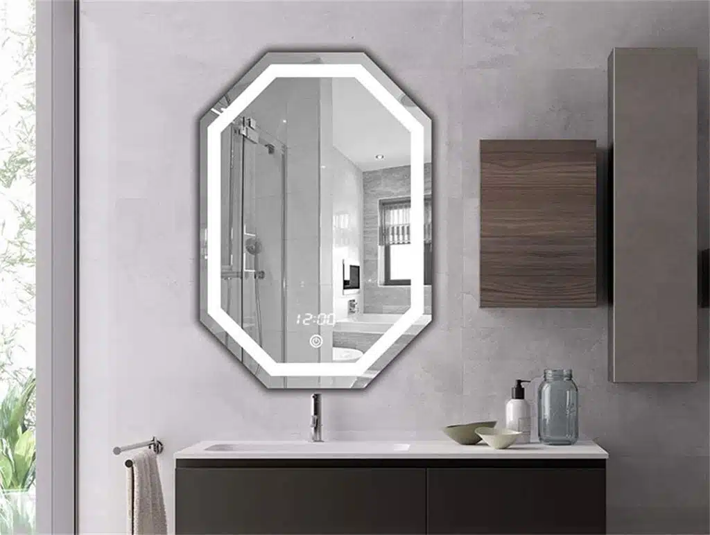 Orlonda Hex LED Mirror - Dimmable Touch Sensor Vanity Mirror