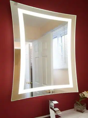 36x24 Inches Modern LED Light Mirror with 5-Year Warranty – Premium Belgium Glass | LightMirror.in
