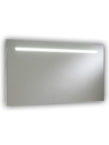 Horizon Glow LED Mirror | Single Bar Illumination | Modern Bathroom Design | Lightmirror.in