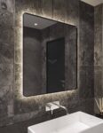 BlackWarm 30 LED Mirror | Philips LED | Lightmirror.in