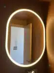 PureGlow Warm LED Mirror | 240 LED Strip | Lightmirror.in