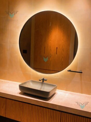 ClearView Warm LED Mirror with D-fogger | Osram/Syska/Philips LED | Lightmirror.in