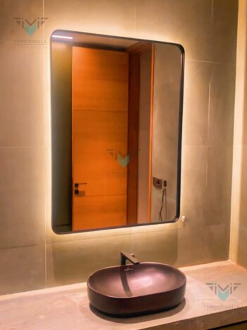 ClearView Warm LED Mirror with D-fogger | Osram/Syska/Philips LED | Lightmirror.in