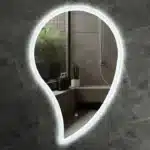 Raindrop Irregular 3-Color LED Mirror