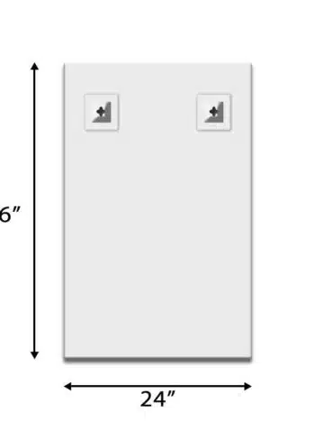 Rectangularmirrortriangulatehooks001 2990d066 D03e 4409 B065 Fb7fcec7a026 1.jpeg | LightMirror.in