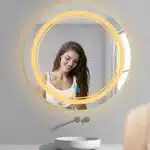 Sun Disc Duo Edged LED Bathroom Mirror