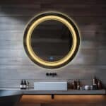 Sun Disc Duo Edged LED Bathroom Mirror