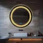 Sun Disc Duo Edged LED Bathroom Mirror