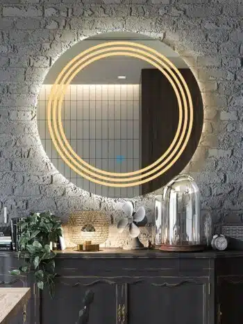Warm 3000K Demister LED Mirror | Belgium Glass | Lightmirror.in (Variable)